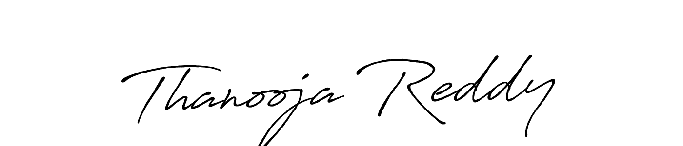 How to Draw Thanooja Reddy signature style? Antro_Vectra_Bolder is a latest design signature styles for name Thanooja Reddy. Thanooja Reddy signature style 7 images and pictures png