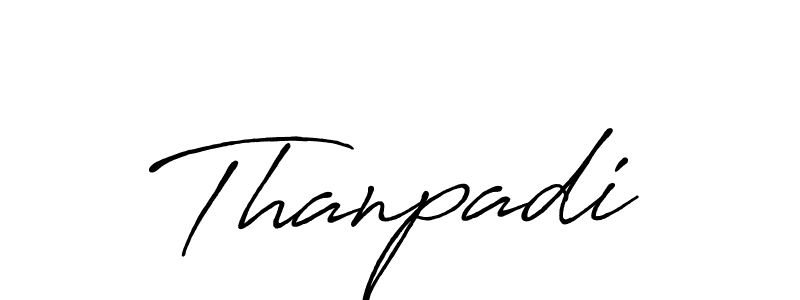 It looks lik you need a new signature style for name Thanpadi. Design unique handwritten (Antro_Vectra_Bolder) signature with our free signature maker in just a few clicks. Thanpadi signature style 7 images and pictures png