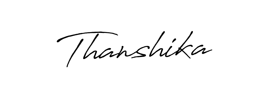 if you are searching for the best signature style for your name Thanshika. so please give up your signature search. here we have designed multiple signature styles  using Antro_Vectra_Bolder. Thanshika signature style 7 images and pictures png