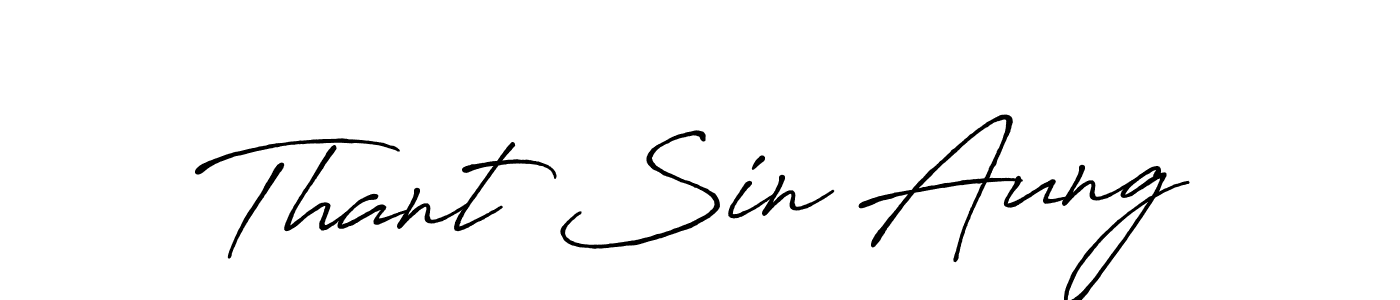Once you've used our free online signature maker to create your best signature Antro_Vectra_Bolder style, it's time to enjoy all of the benefits that Thant Sin Aung name signing documents. Thant Sin Aung signature style 7 images and pictures png