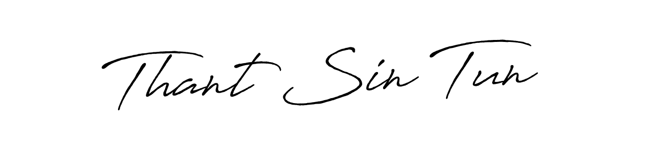 if you are searching for the best signature style for your name Thant Sin Tun. so please give up your signature search. here we have designed multiple signature styles  using Antro_Vectra_Bolder. Thant Sin Tun signature style 7 images and pictures png