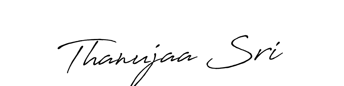 Also we have Thanujaa Sri name is the best signature style. Create professional handwritten signature collection using Antro_Vectra_Bolder autograph style. Thanujaa Sri signature style 7 images and pictures png