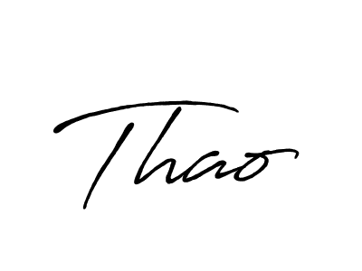 It looks lik you need a new signature style for name Thao. Design unique handwritten (Antro_Vectra_Bolder) signature with our free signature maker in just a few clicks. Thao signature style 7 images and pictures png