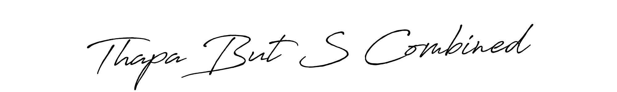 Make a short Thapa But S Combined signature style. Manage your documents anywhere anytime using Antro_Vectra_Bolder. Create and add eSignatures, submit forms, share and send files easily. Thapa But S Combined signature style 7 images and pictures png