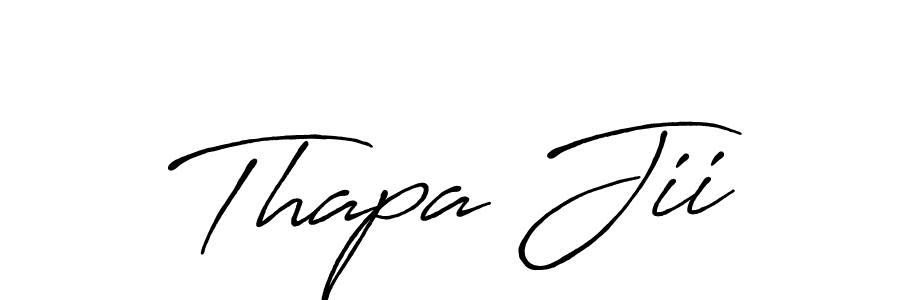 Make a short Thapa Jii signature style. Manage your documents anywhere anytime using Antro_Vectra_Bolder. Create and add eSignatures, submit forms, share and send files easily. Thapa Jii signature style 7 images and pictures png