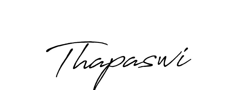 Create a beautiful signature design for name Thapaswi. With this signature (Antro_Vectra_Bolder) fonts, you can make a handwritten signature for free. Thapaswi signature style 7 images and pictures png