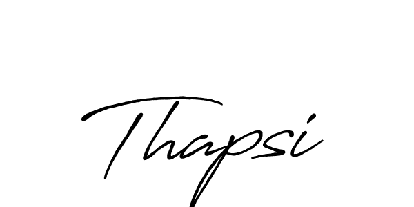 Similarly Antro_Vectra_Bolder is the best handwritten signature design. Signature creator online .You can use it as an online autograph creator for name Thapsi. Thapsi signature style 7 images and pictures png