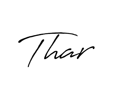 It looks lik you need a new signature style for name Thar. Design unique handwritten (Antro_Vectra_Bolder) signature with our free signature maker in just a few clicks. Thar signature style 7 images and pictures png