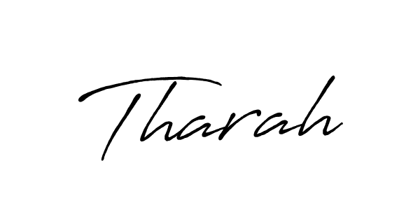 You should practise on your own different ways (Antro_Vectra_Bolder) to write your name (Tharah) in signature. don't let someone else do it for you. Tharah signature style 7 images and pictures png