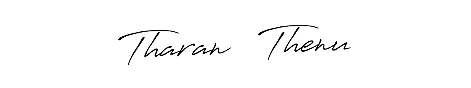 Also we have Tharan ❤ Thenu name is the best signature style. Create professional handwritten signature collection using Antro_Vectra_Bolder autograph style. Tharan ❤ Thenu signature style 7 images and pictures png