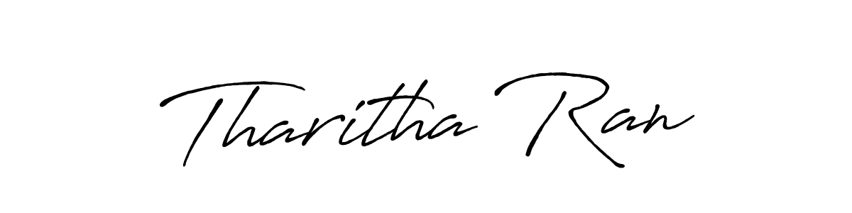Best and Professional Signature Style for Tharitha Ran. Antro_Vectra_Bolder Best Signature Style Collection. Tharitha Ran signature style 7 images and pictures png