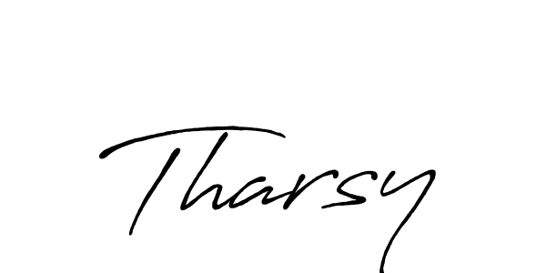 Similarly Antro_Vectra_Bolder is the best handwritten signature design. Signature creator online .You can use it as an online autograph creator for name Tharsy. Tharsy signature style 7 images and pictures png