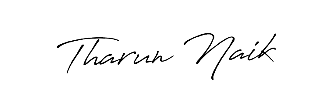 Once you've used our free online signature maker to create your best signature Antro_Vectra_Bolder style, it's time to enjoy all of the benefits that Tharun Naik name signing documents. Tharun Naik signature style 7 images and pictures png
