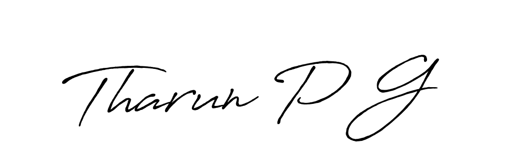 You can use this online signature creator to create a handwritten signature for the name Tharun P G. This is the best online autograph maker. Tharun P G signature style 7 images and pictures png