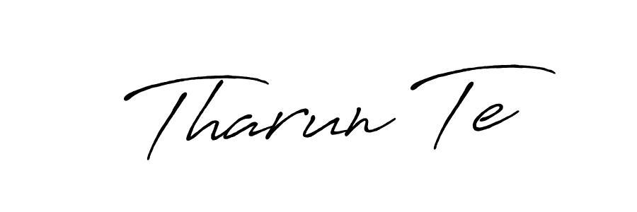 Best and Professional Signature Style for Tharun Te. Antro_Vectra_Bolder Best Signature Style Collection. Tharun Te signature style 7 images and pictures png