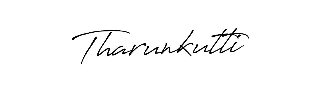 Antro_Vectra_Bolder is a professional signature style that is perfect for those who want to add a touch of class to their signature. It is also a great choice for those who want to make their signature more unique. Get Tharunkutti name to fancy signature for free. Tharunkutti signature style 7 images and pictures png