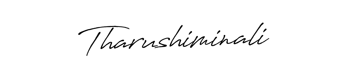 Also we have Tharushiminali name is the best signature style. Create professional handwritten signature collection using Antro_Vectra_Bolder autograph style. Tharushiminali signature style 7 images and pictures png