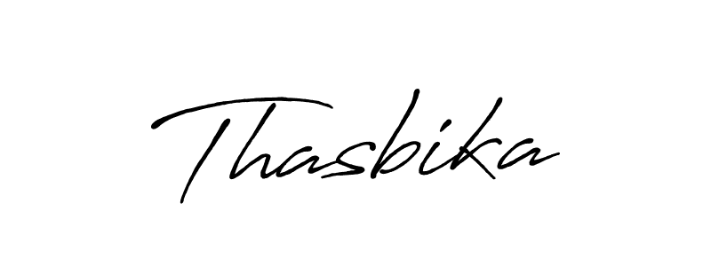 The best way (Antro_Vectra_Bolder) to make a short signature is to pick only two or three words in your name. The name Thasbika include a total of six letters. For converting this name. Thasbika signature style 7 images and pictures png