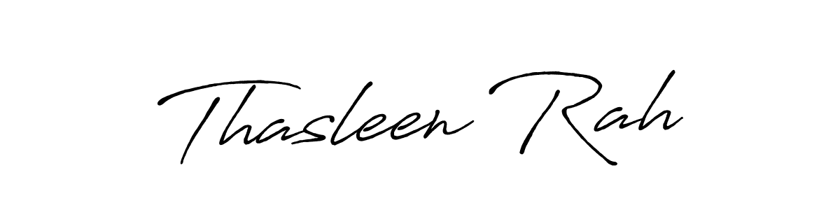 Also we have Thasleen Rah name is the best signature style. Create professional handwritten signature collection using Antro_Vectra_Bolder autograph style. Thasleen Rah signature style 7 images and pictures png