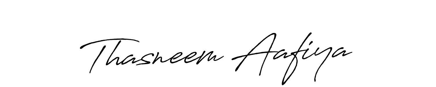 Also You can easily find your signature by using the search form. We will create Thasneem Aafiya name handwritten signature images for you free of cost using Antro_Vectra_Bolder sign style. Thasneem Aafiya signature style 7 images and pictures png