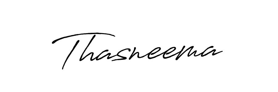 How to make Thasneema signature? Antro_Vectra_Bolder is a professional autograph style. Create handwritten signature for Thasneema name. Thasneema signature style 7 images and pictures png