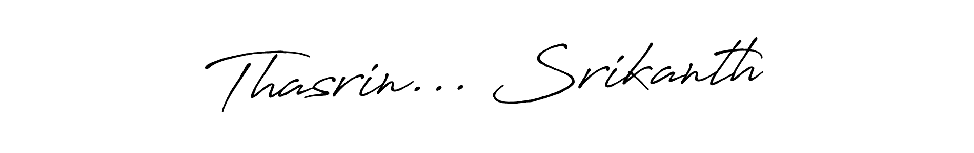 How to make Thasrin... Srikanth signature? Antro_Vectra_Bolder is a professional autograph style. Create handwritten signature for Thasrin... Srikanth name. Thasrin... Srikanth signature style 7 images and pictures png