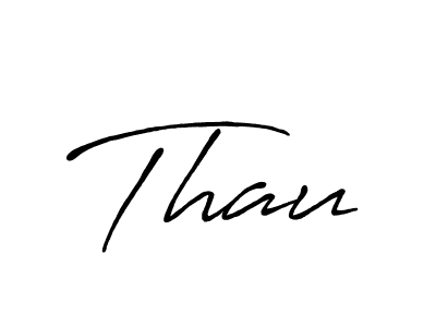 It looks lik you need a new signature style for name Thau. Design unique handwritten (Antro_Vectra_Bolder) signature with our free signature maker in just a few clicks. Thau signature style 7 images and pictures png