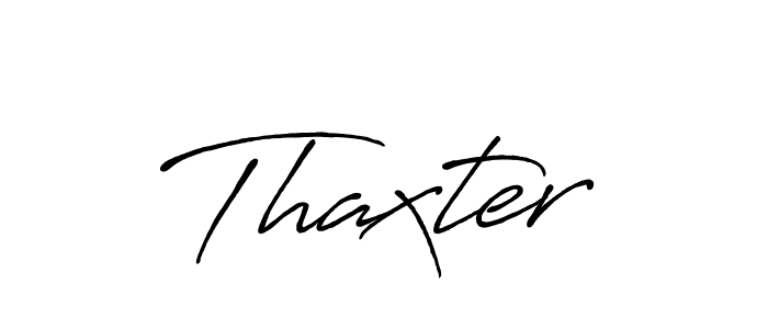 Make a beautiful signature design for name Thaxter. Use this online signature maker to create a handwritten signature for free. Thaxter signature style 7 images and pictures png