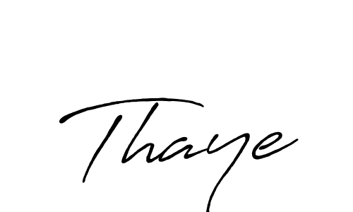 It looks lik you need a new signature style for name Thaye. Design unique handwritten (Antro_Vectra_Bolder) signature with our free signature maker in just a few clicks. Thaye signature style 7 images and pictures png