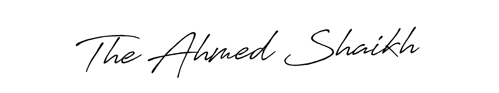 if you are searching for the best signature style for your name The Ahmed Shaikh. so please give up your signature search. here we have designed multiple signature styles  using Antro_Vectra_Bolder. The Ahmed Shaikh signature style 7 images and pictures png