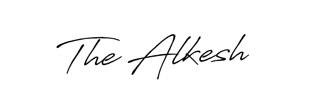 if you are searching for the best signature style for your name The Alkesh. so please give up your signature search. here we have designed multiple signature styles  using Antro_Vectra_Bolder. The Alkesh signature style 7 images and pictures png