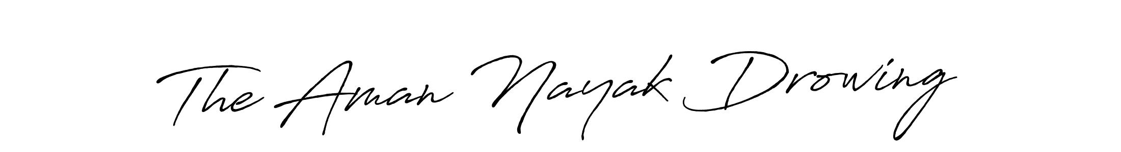 How to make The Aman Nayak Drowing name signature. Use Antro_Vectra_Bolder style for creating short signs online. This is the latest handwritten sign. The Aman Nayak Drowing signature style 7 images and pictures png