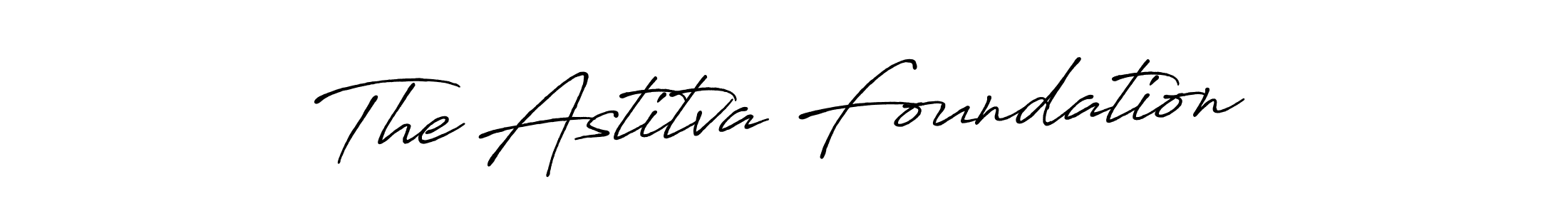 How to Draw The Astitva Foundation signature style? Antro_Vectra_Bolder is a latest design signature styles for name The Astitva Foundation. The Astitva Foundation signature style 7 images and pictures png