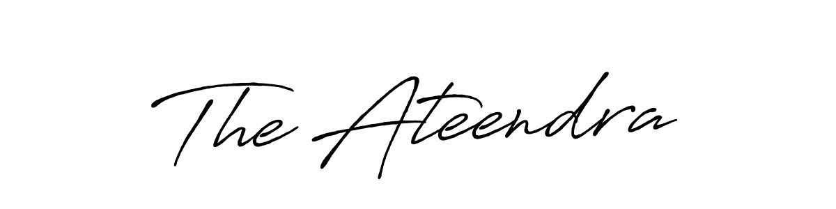 Also You can easily find your signature by using the search form. We will create The Ateendra name handwritten signature images for you free of cost using Antro_Vectra_Bolder sign style. The Ateendra signature style 7 images and pictures png