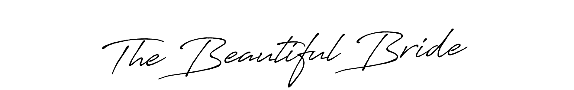 This is the best signature style for the The Beautiful Bride name. Also you like these signature font (Antro_Vectra_Bolder). Mix name signature. The Beautiful Bride signature style 7 images and pictures png