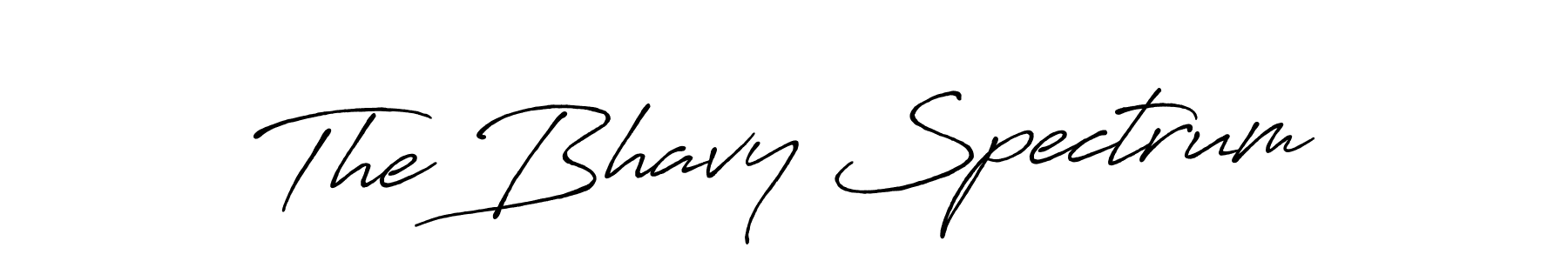Antro_Vectra_Bolder is a professional signature style that is perfect for those who want to add a touch of class to their signature. It is also a great choice for those who want to make their signature more unique. Get The Bhavy Spectrum name to fancy signature for free. The Bhavy Spectrum signature style 7 images and pictures png