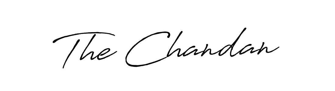 Once you've used our free online signature maker to create your best signature Antro_Vectra_Bolder style, it's time to enjoy all of the benefits that The Chandan name signing documents. The Chandan signature style 7 images and pictures png