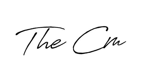 if you are searching for the best signature style for your name The Cm. so please give up your signature search. here we have designed multiple signature styles  using Antro_Vectra_Bolder. The Cm signature style 7 images and pictures png