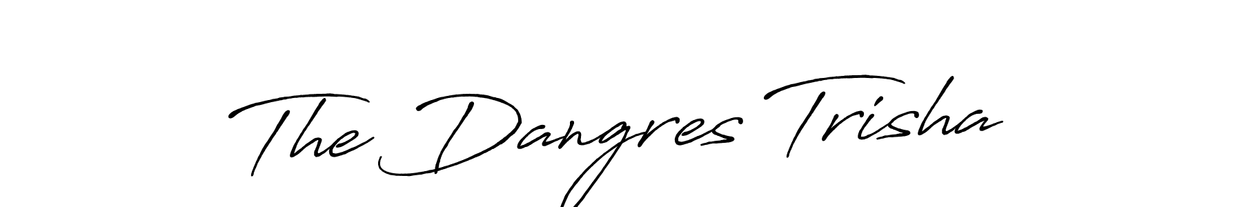 You can use this online signature creator to create a handwritten signature for the name The Dangres Trisha. This is the best online autograph maker. The Dangres Trisha signature style 7 images and pictures png
