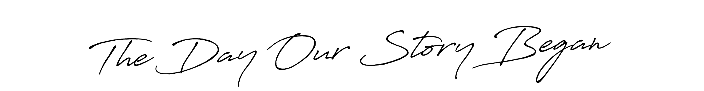 Make a beautiful signature design for name The Day Our Story Began. Use this online signature maker to create a handwritten signature for free. The Day Our Story Began signature style 7 images and pictures png