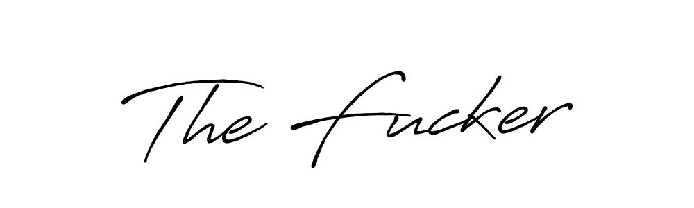 Make a beautiful signature design for name The Fucker. Use this online signature maker to create a handwritten signature for free. The Fucker signature style 7 images and pictures png