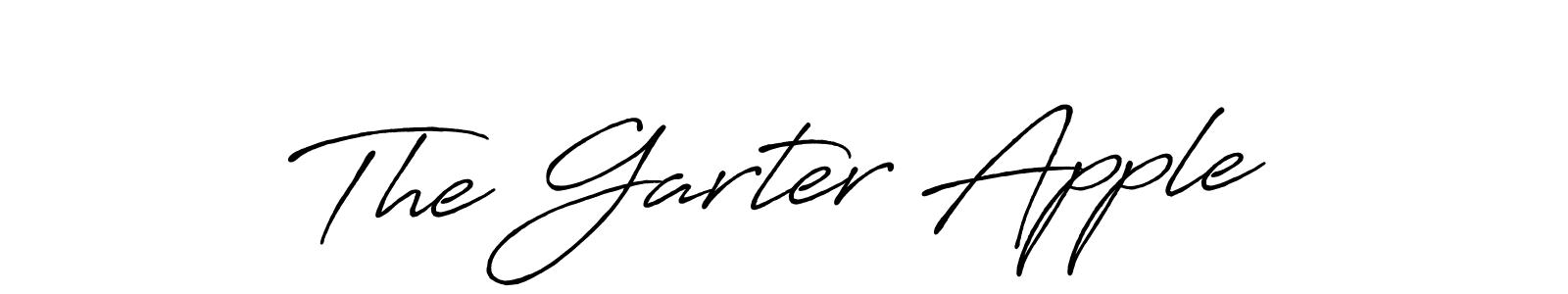 The best way (Antro_Vectra_Bolder) to make a short signature is to pick only two or three words in your name. The name The Garter Apple include a total of six letters. For converting this name. The Garter Apple signature style 7 images and pictures png