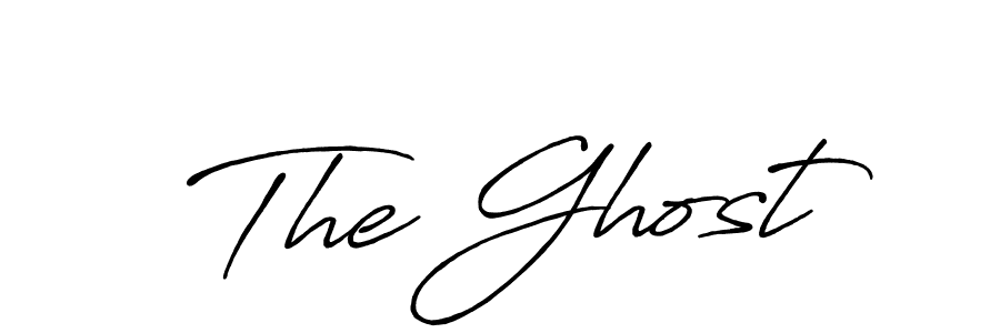 The Ghost stylish signature style. Best Handwritten Sign (Antro_Vectra_Bolder) for my name. Handwritten Signature Collection Ideas for my name The Ghost. The Ghost signature style 7 images and pictures png