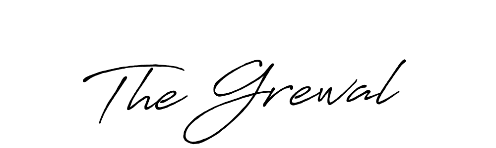 You should practise on your own different ways (Antro_Vectra_Bolder) to write your name (The Grewal) in signature. don't let someone else do it for you. The Grewal signature style 7 images and pictures png