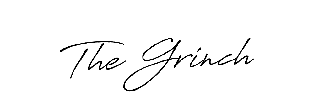 Similarly Antro_Vectra_Bolder is the best handwritten signature design. Signature creator online .You can use it as an online autograph creator for name The Grinch. The Grinch signature style 7 images and pictures png