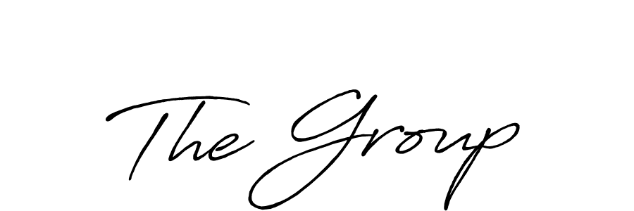 Design your own signature with our free online signature maker. With this signature software, you can create a handwritten (Antro_Vectra_Bolder) signature for name The Group. The Group signature style 7 images and pictures png