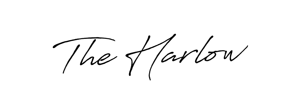 It looks lik you need a new signature style for name The Harlow. Design unique handwritten (Antro_Vectra_Bolder) signature with our free signature maker in just a few clicks. The Harlow signature style 7 images and pictures png