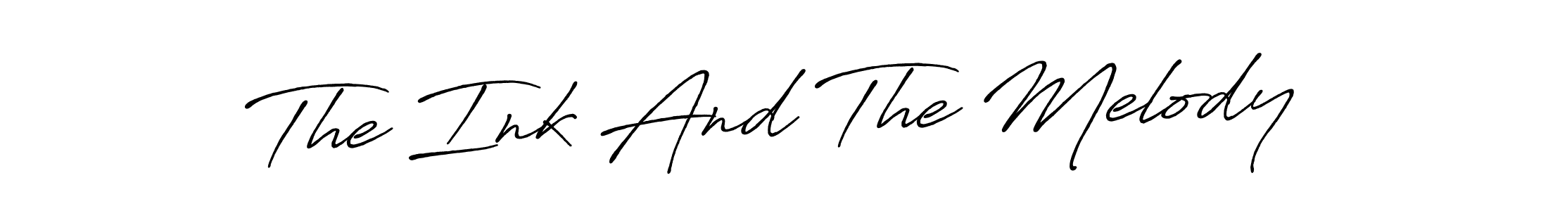 See photos of The Ink And The Melody official signature by Spectra . Check more albums & portfolios. Read reviews & check more about Antro_Vectra_Bolder font. The Ink And The Melody signature style 7 images and pictures png