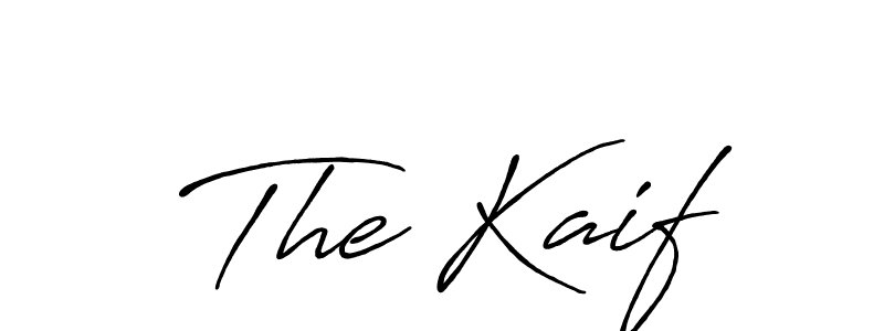 It looks lik you need a new signature style for name The Kaif. Design unique handwritten (Antro_Vectra_Bolder) signature with our free signature maker in just a few clicks. The Kaif signature style 7 images and pictures png