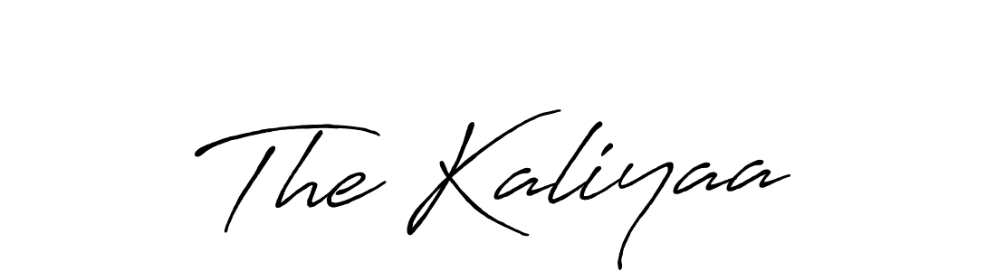 It looks lik you need a new signature style for name The Kaliyaa. Design unique handwritten (Antro_Vectra_Bolder) signature with our free signature maker in just a few clicks. The Kaliyaa signature style 7 images and pictures png